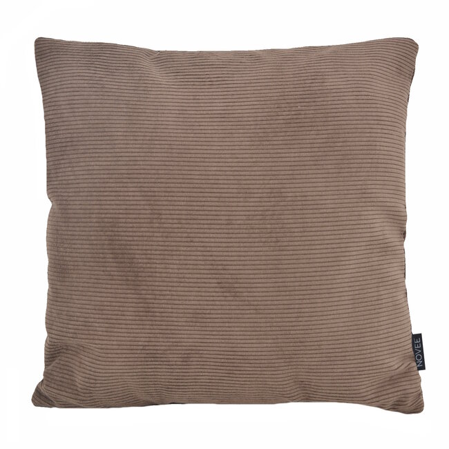 Scala Corduroy Choco Brown | 45 x 45 cm | Kussenhoes | Polyester