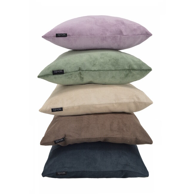 Scala Corduroy Bruin Kussenhoes | 45x45 cm | Polyester