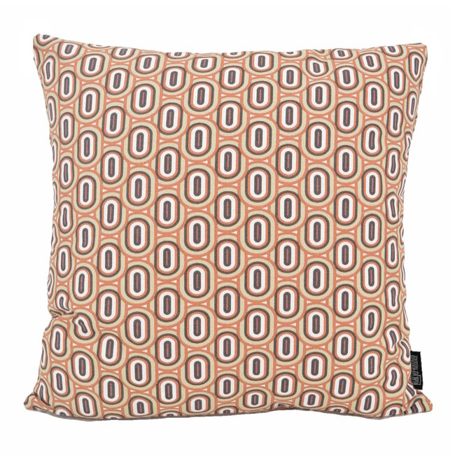 Sierkussen Retro Roest | 45 x 45 cm | sierkussen | Katoen/Polyester