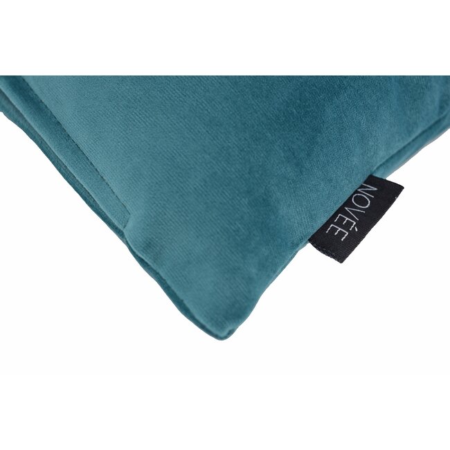Sierkussen Velvet Meve Petrol Long | 30 x 50 cm | Polyester