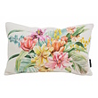 Colorful Flowers Wit Kussenhoes | 30x50 cm | Katoen