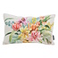 Colorful Flowers Weiß Kissenbezug | 30x50 cm | Baumwolle