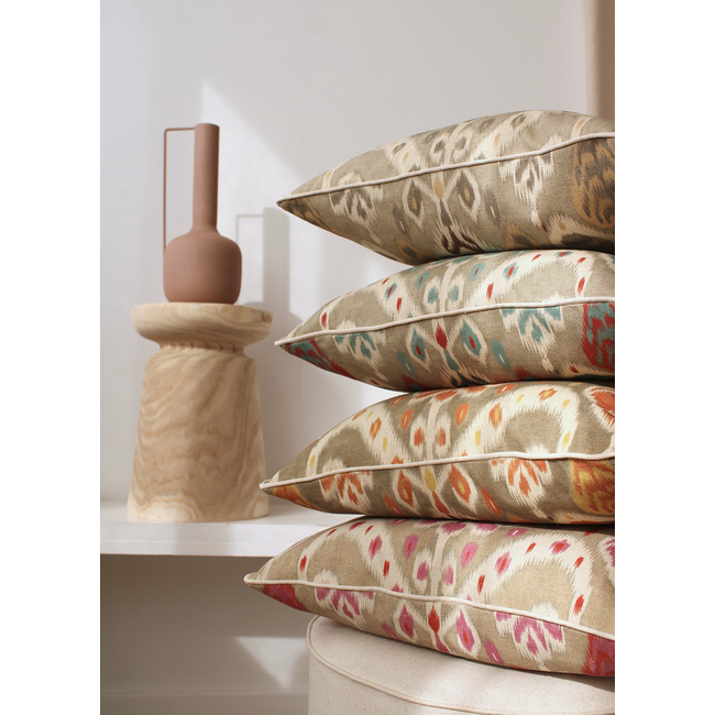 Sierkussen Aztec Verde | 45 x 45 cm | Katoen/Linnen