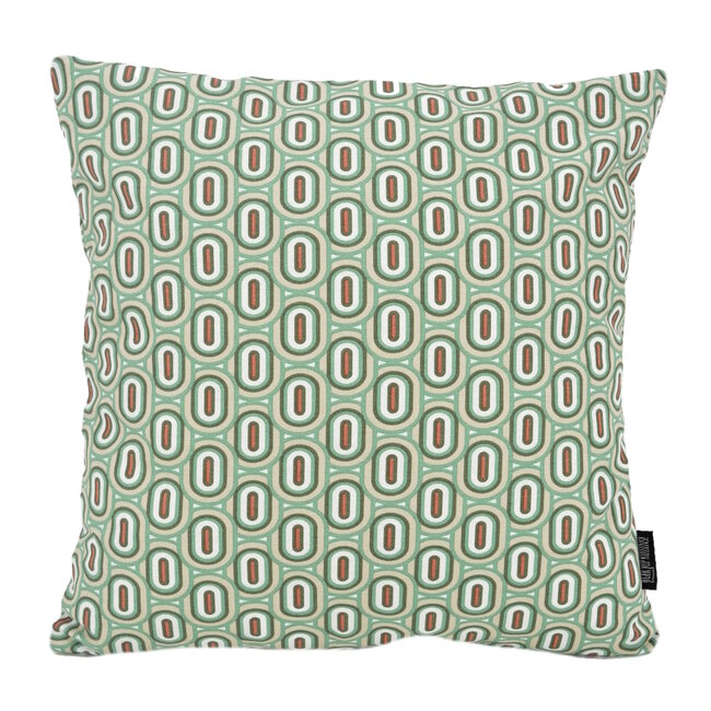 Sierkussen Retro Groen | 45 x 45 cm | sierkussen | Katoen/Polyester