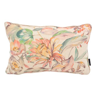 NOVÉE Ziya Rosa Kissenbezug | 30x50 cm | Baumwolle/Leinen