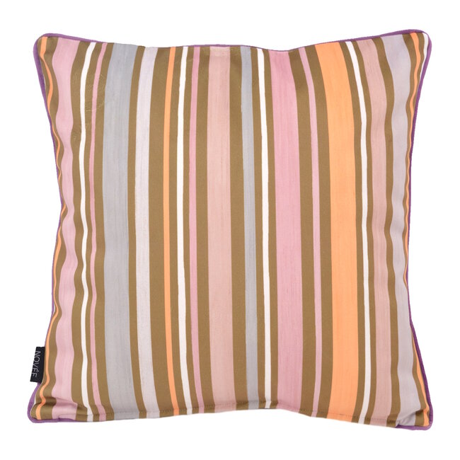 Velvet Noura Lila Kissenbezug | 45x45 cm | Samt/Polyester