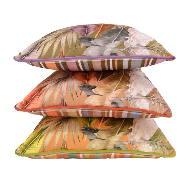 Sierkussen Velvet Noura Paars | 45 x 45 cm | Velvet/Polyester