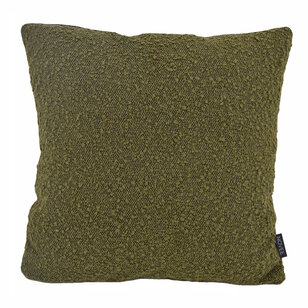 Velvet Bouclé Groen/Zwart Kussenhoes | 45x45 cm | Polyester