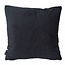 Velvet Bouclé Zwart/Zwart Kussenhoes | 45x45 cm | Polyester