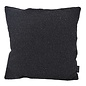Velvet Bouclé Schwarz/Schwarz Kissenbezug | 45x45 cm | Polyester