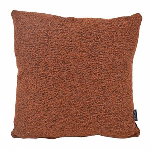Velvet Bouclé Roest/Zwart Kussenhoes | 45x45 cm | Polyester