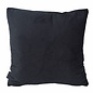 Velvet Bouclé Roest/Zwart Kussenhoes | 45x45 cm | Polyester