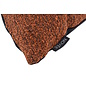 Velvet Bouclé Roest/Zwart Kussenhoes | 45x45 cm | Polyester
