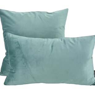 Velvet Jade Grün Kissenbezug | 30x50 cm | Samt/Polyester