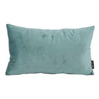 Gek op kussens! Velvet Jade Groen | 30 x 50 cm | Kussenhoes | Velvet/Polyester