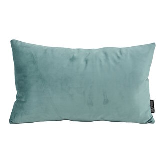 Gek op kussens! Velvet Jade Grün Kissenbezug | 30x50 cm | Samt/Polyester