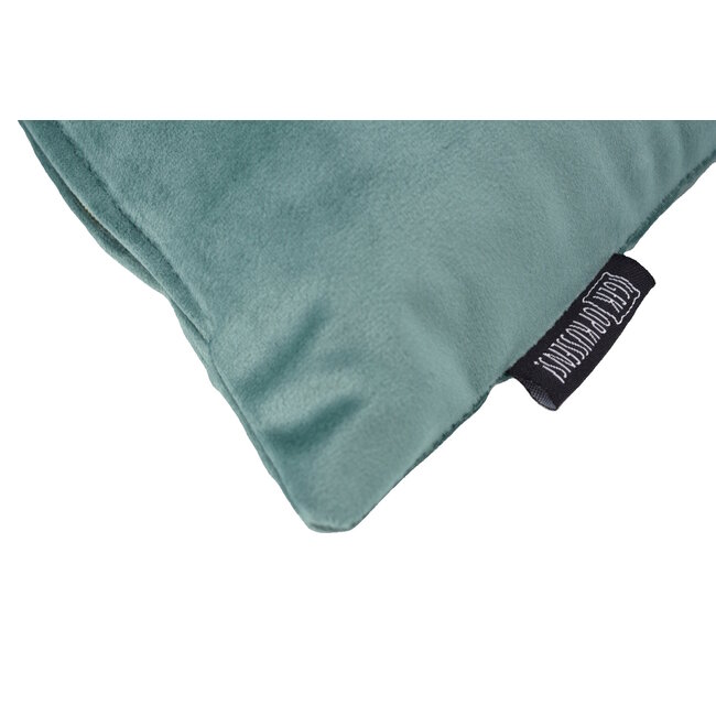 Velvet Jade Groen Kussenhoes | 30x50 cm | Velvet/Polyester