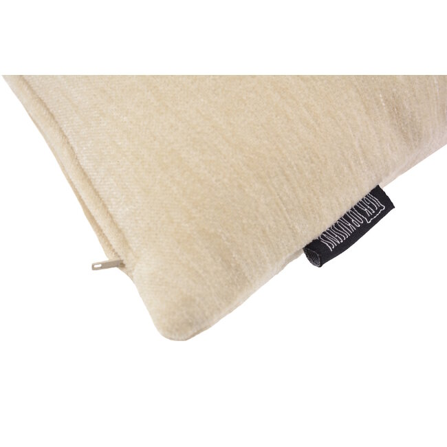 Jacquard Manila Ivory Kussenhoes | 45x45 cm | Polyester/Acryl