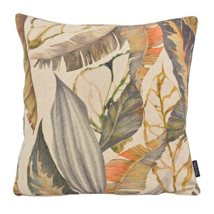 Janaé Jungle Orange Kussenhoes | 45x45 cm | Katoen/Linnen