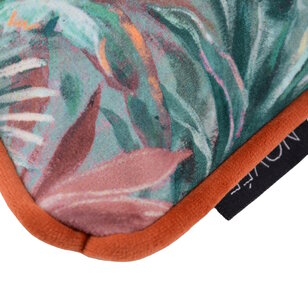 Sierkussen Velvet Jungle Red | 30 x 50  cm | Velvet/Polyester