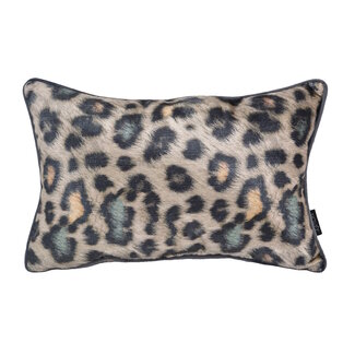 NOVÉE Sierkussen Velvet Colorful Leopard | 30 x 50 cm | Velvet/Polyester