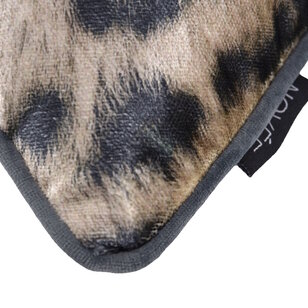 Velvet Colorful Leopard Kussenhoes | 30x50 cm | Velvet/Polyester