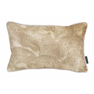 NOVÉE Velvet Golden Tigers | 30 x 50 cm | Kussenhoes | Velvet/Polyester