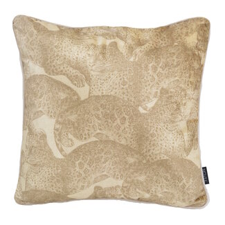 NOVÉE Velvet Golden Tigers | 45 x 45 cm | Kussenhoes | Velvet/Polyester