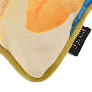 Velvet Ginkgo #3 Kussenhoes | 30x50 cm | Velvet/Polyester