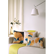 Sierkussen Velvet Ginkgo #1 | 45 x 45  cm | Velvet/Polyester