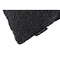 Sierkussen Velvet Boucle Zwart/Zwart |  45 x 45 cm | Velvet/Polyester