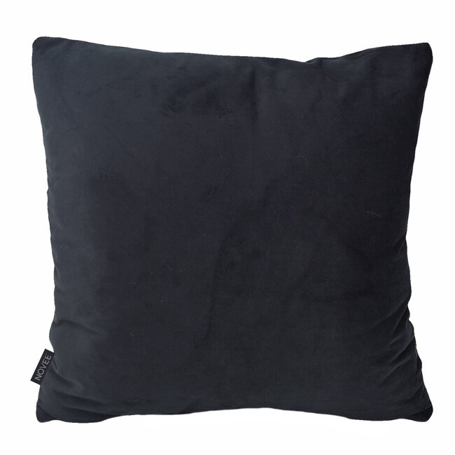 Sierkussen Velvet Boucle Roest/Zwart |  45 x 45 cm | Velvet/Polyester