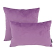 Velvet Lichtpaars Kussenhoes | 45x45 cm | Polyester