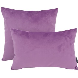 Velvet Lichtpaars Kussenhoes | 45x45 cm | Polyester