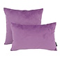 Velvet Lichtpaars Kussenhoes | 45x45 cm | Polyester