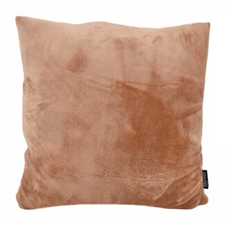 Gek op kussens! Sierkussen Flanel Camel | 50 x 50 cm | Velvet/Polyester