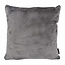 Gek op kussens! Sierkussen Flanel Grijs | 50 x 50 cm | Velvet/Polyester