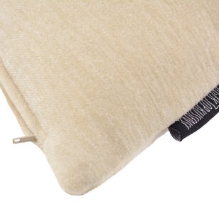 Sierkussen Jacquard Manila Ivory | 45 x 45 cm | Velvet/Polyester