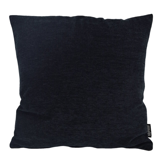 Sierkussen Jacquard Manila Black | 45 x 45 cm | Velvet/Polyester