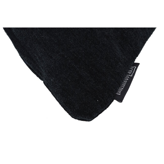 Jacquard Manila Black Kissenbezug | 45x45 cm | Polyester/Acryl