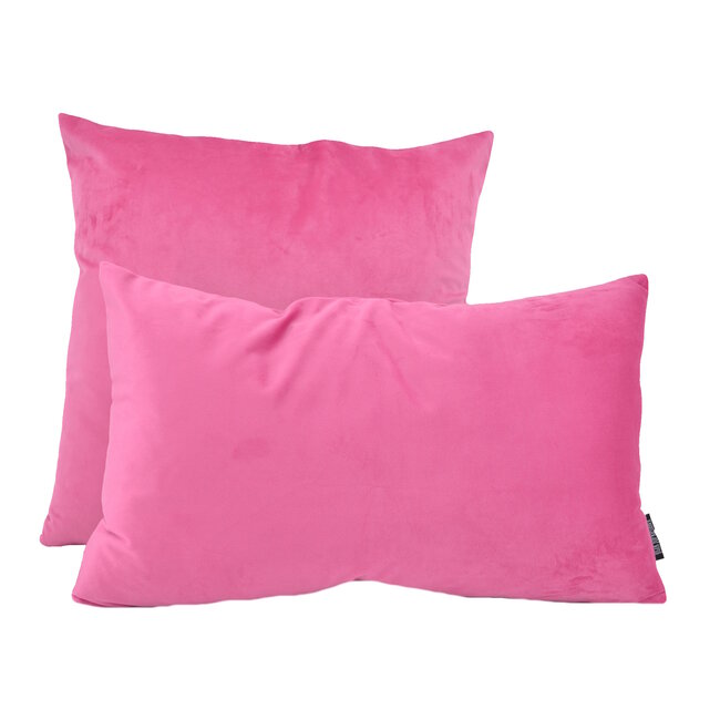 Velvet Fuchsia Kissenbezug | 45x45 cm | Polyester