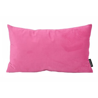 Gek op kussens! Velvet Fuchsia Long | 30 x 50 cm | Kussenhoes | Polyester