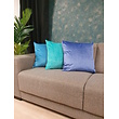 Sierkussen Velvet Aqua Blauw | 45 x 45 cm | Velvet/Polyester