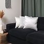 Ishaan White/Silver Kussenhoes | 45x45 cm | Polyester