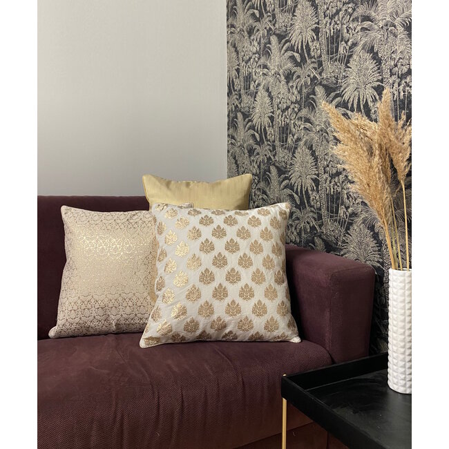 Deva Ivory / Rose | 45 x 45 cm | Kussenhoes | Polyester