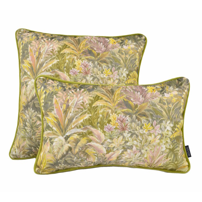 Velvet Jungle Green | 30 x 50 cm | Kussenhoes | Velvet/Polyester
