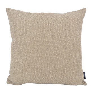 NOVÉE Malibu Sunset Taupe/Khaki - Outdoor Kissenbezug | 45x45 cm | Bouclé/PP