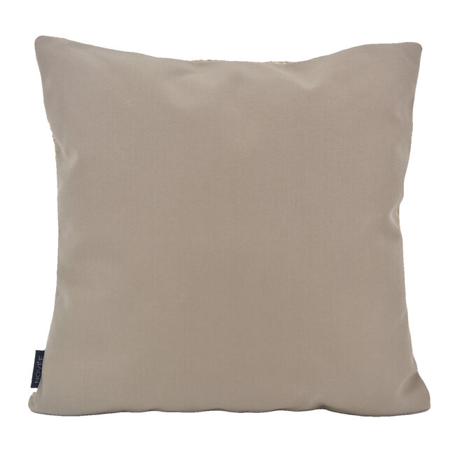 Sierkussen Malibu Sunset Taupe/Khaki - Outdoor | 45 x 45 cm | Bouclé / PP