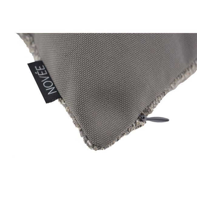 Malibu Sunset Grey - Outdoor Kussenhoes | 45x45 cm | Bouclé/PP