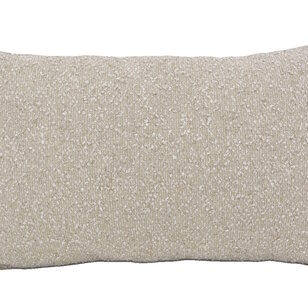 Malibu Sunset Taupe - Outdoor Kissenbezug | 30x50 cm | Bouclé/PP